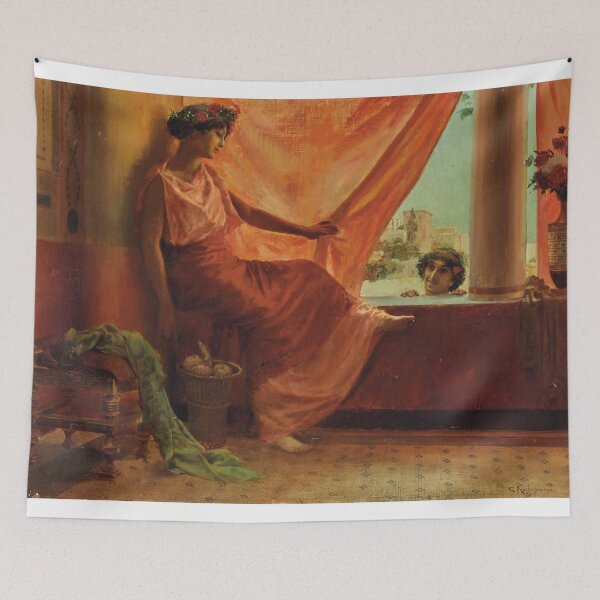 Item preview, George Antoine Rochegrosse  Le Rideau rouge d’Alger designed and sold by TeeARTHY.