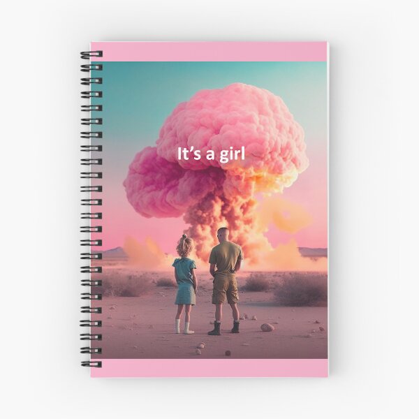 Item preview, Nuclear gender reveal designed and sold by TrippyAI.