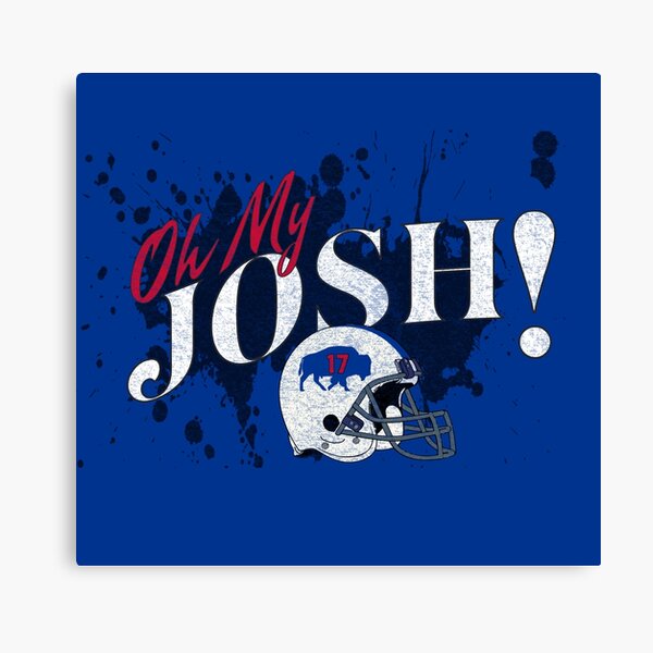 Josh Allen And Stefon Diggs Touchdown Buffalo Bills NFL Home Decor Poster  Canvas