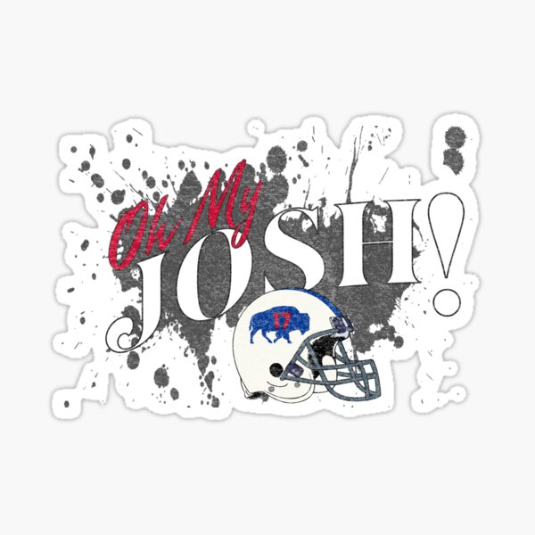 Josh Allen's Drawing Mafia Sticker Car Decal Buffalo 