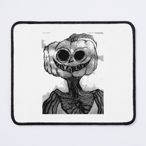 Item preview, scary creepy pumpkin head designed and sold by OneUpArtDesigns.