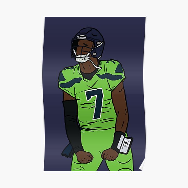 Kam Chancellor Celebration Poster Seattle Seahawks Football 