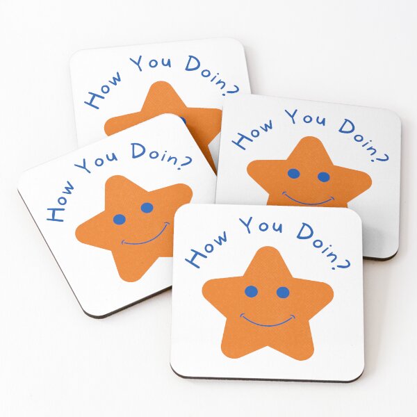 Item preview, How You Doin? Star designed and sold by BufoandRosie.