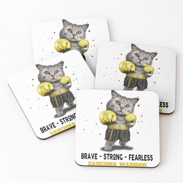 Item preview, Sarcoma Warrior - BRAVE STRONG FEARLESS designed and sold by Berriosly.