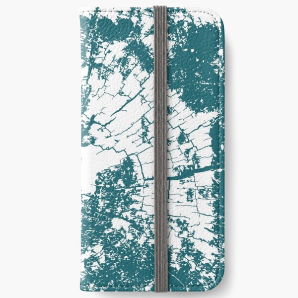 Cracked Wood Creature - Shee Texture / Pattern iPhone Wallet