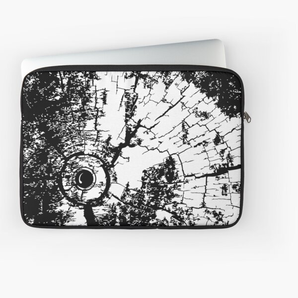 Cracked Wood Creature - Shee Texture / Pattern Laptop Sleeve