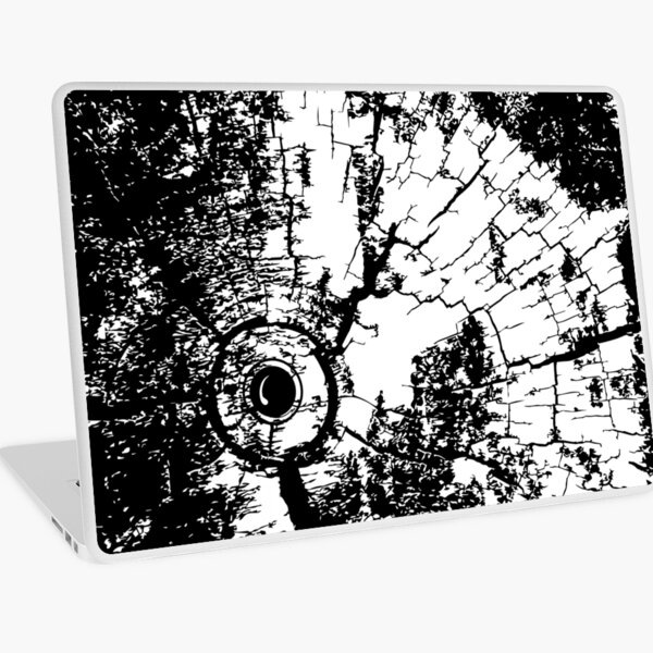 Cracked Wood Creature - Shee Texture / Pattern Laptop Skin