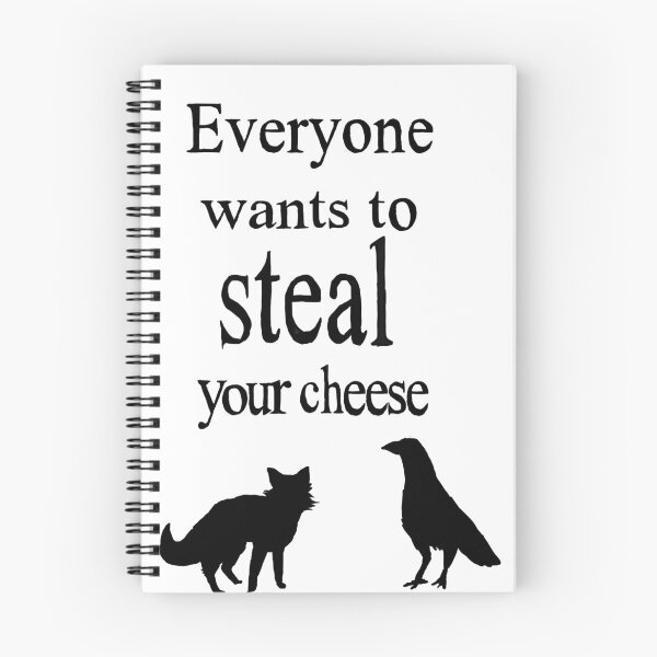 Artikelvorschau, JEDER MÖCHTE DEINEN KÄSE STEIGEN - DER FUCHS UND DIE KRÄHE entworfen und verkauft von kerudiogial.