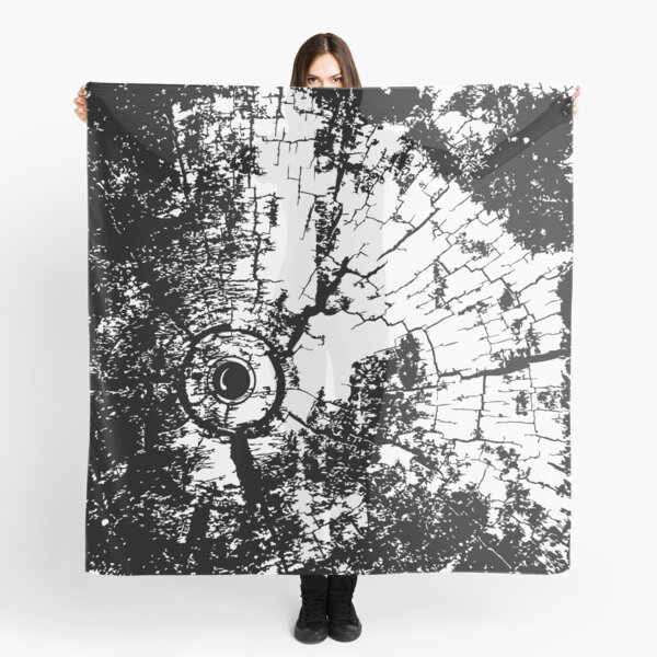 Cracked Wood Creature - Shee Texture / Pattern Scarf