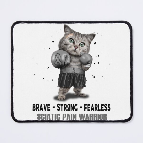 Item preview, Sciatic Pain Warrior - BRAVE STRONG FEARLESS designed and sold by Berriosly.