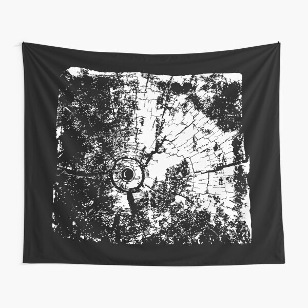 Cracked Wood Creature - Shee Texture / Pattern Tapestry