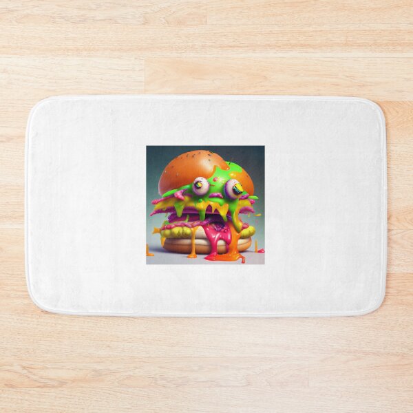 Item preview, The Slimey Pistachios Burger designed and sold by CreepyDesigns.