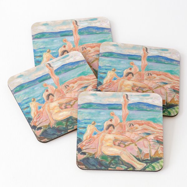 Item preview, Edvard Munch: Solsticio de verano, 1915 designed and sold by Vintage Wall Art.