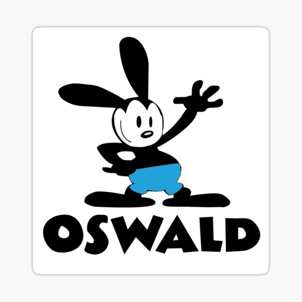 Oswald the Lucky Rabbit Sticker