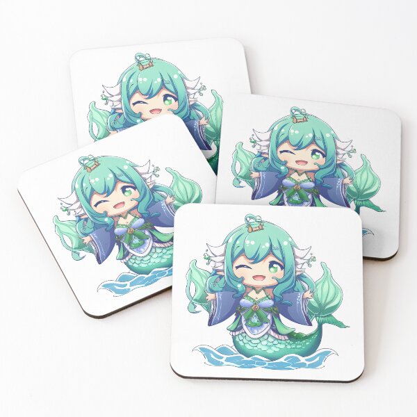 Item preview, Green and Blue are My Colors of Magic — Cute Mermaid Seer designed and sold by CasualCommander.