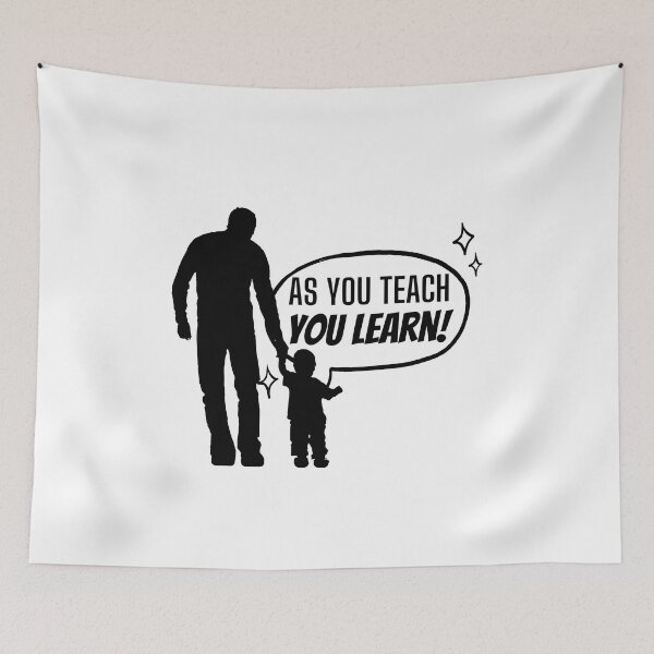 Item preview, As you teach, you learn. designed and sold by Cuckoo Parrot.
