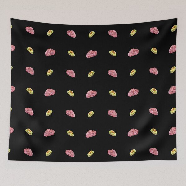 Item preview, Steak and Loaded Baked Potato Pattern - Stickers Socks and More designed and sold by Dude  Stuff.