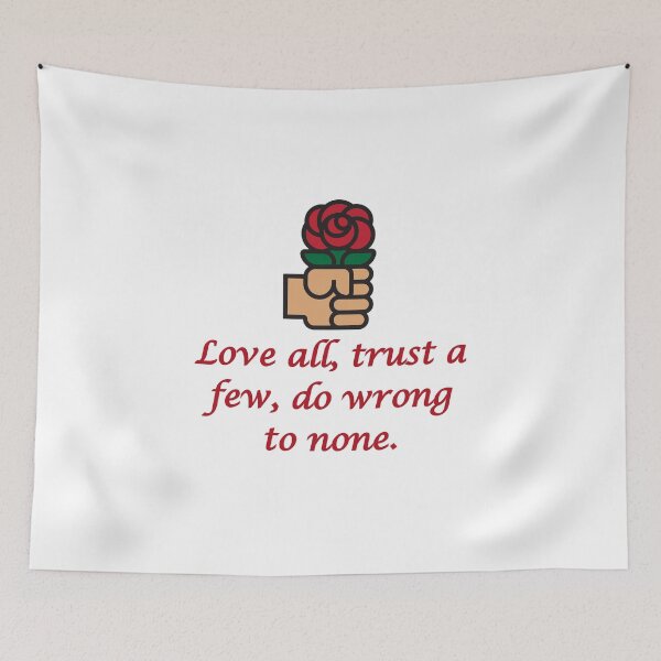 Item preview, Love All Trust A Few designed and sold by CrankyOldDude.