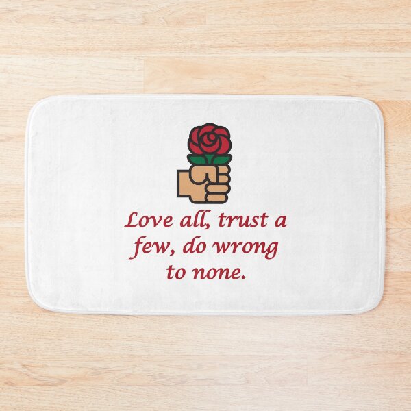 Item preview, Love All Trust A Few designed and sold by CrankyOldDude.