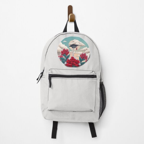 Item preview, a graduation with red flowers designed and sold by sammgdesign.