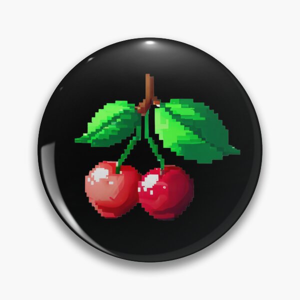 Item preview, Cute Pixel Art Cherry Design designed and sold by 8Bit-Pixel.