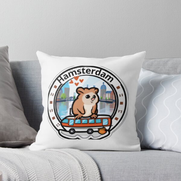 Item preview, Funny hamster travels to Amsterdam- hamsterdam  designed and sold by sweetiejojo.