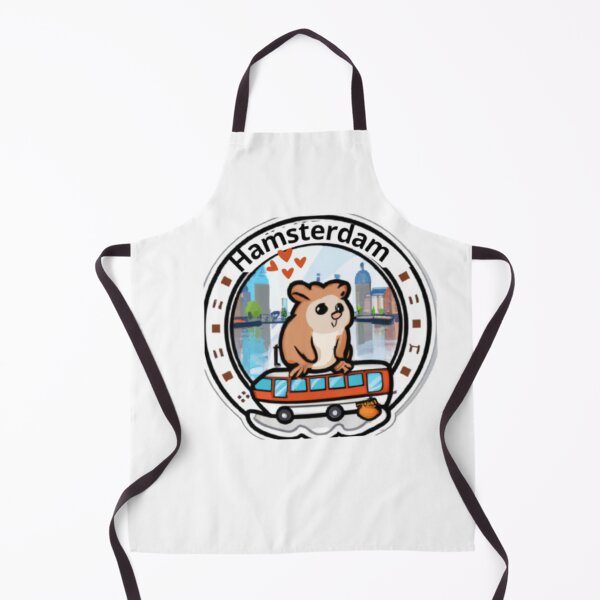 Item preview, Funny hamster travels to Amsterdam- hamsterdam  designed and sold by sweetiejojo.