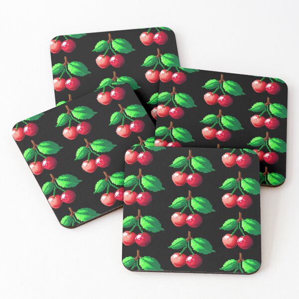 Item preview, Cute Pixel Art Cherry Design designed and sold by 8Bit-Pixel.