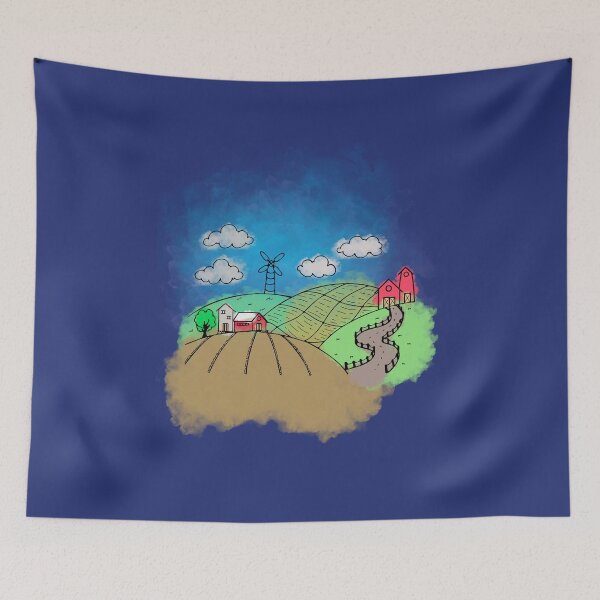 Item preview, Peaceful farm designed and sold by 1Jeff.