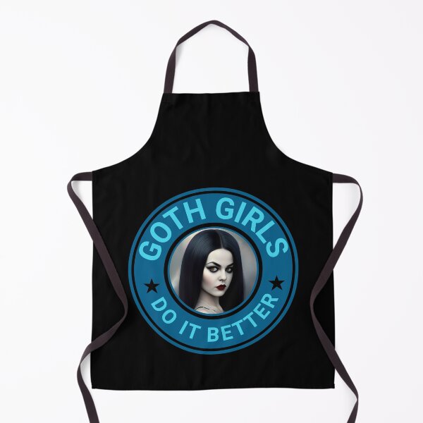 Item preview, Goth Girls Do It Better Coffee Shop & Bakery Blue Variant designed and sold by DreamSwiftly.
