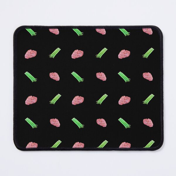 Item preview, Steak and Asparagus Pattern  - Stickers Socks and More designed and sold by Dude  Stuff.