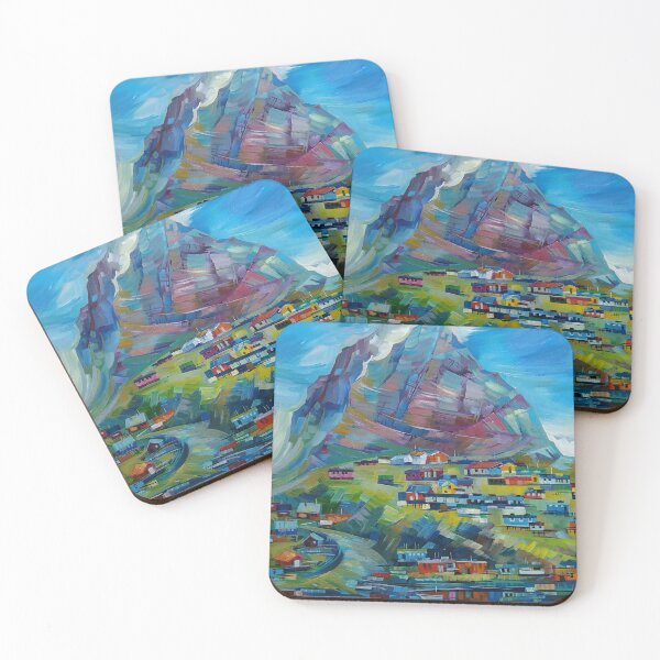Item preview, Norway Lofoten. Oil painting. norwegian landscape designed and sold by DmitrySkripnyc.