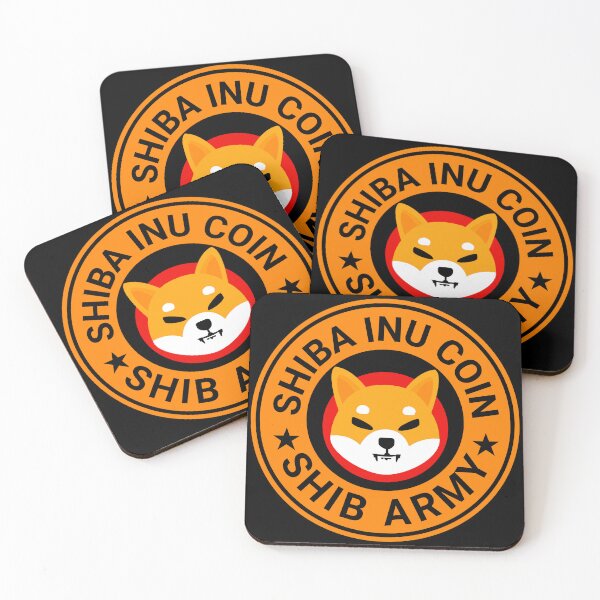 Item preview, Shiba Inu Coin Crypto Cryptocurrency Shib Army Orange Variant designed and sold by DreamSwiftly.
