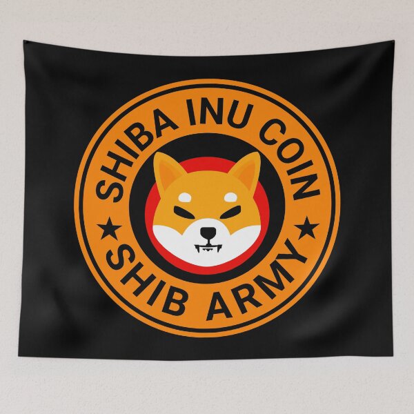 Item preview, Shiba Inu Coin Crypto Cryptocurrency Shib Army Orange Variant designed and sold by DreamSwiftly.