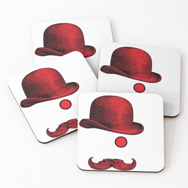 Item preview, Monocle toop hat mustache Bowler Hat monocle designed and sold by xenxanses2.