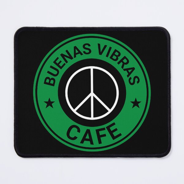 Item preview, Buenas Vibes Good Vibes Coffee Shop & Bakery designed and sold by DreamSwiftly.