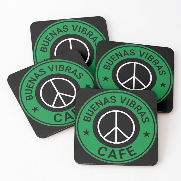 Item preview, Buenas Vibes Good Vibes Coffee Shop & Bakery designed and sold by DreamSwiftly.