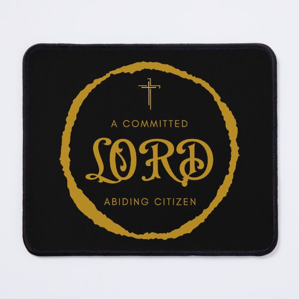 Item preview, A Committed LORD Abiding Citizen designed and sold by Nancyanna.