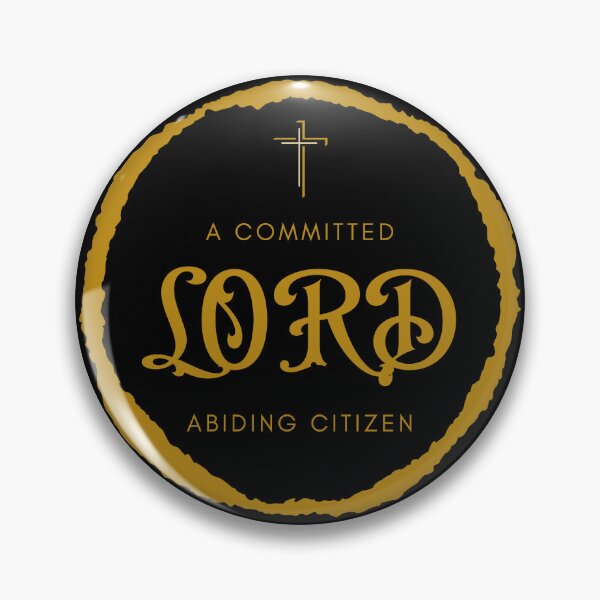 Item preview, A Committed LORD Abiding Citizen designed and sold by Nancyanna.