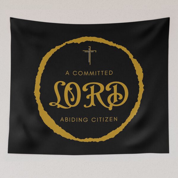 Item preview, A Committed LORD Abiding Citizen designed and sold by Nancyanna.