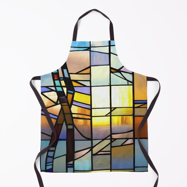 Item preview, Stained glass window, landscape designed and sold by Gala-life1.