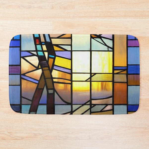 Item preview, Stained glass window, landscape designed and sold by Gala-life1.