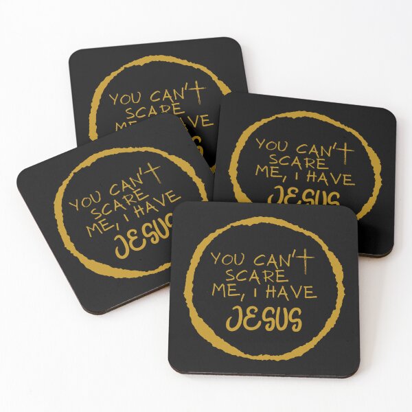 Item preview, You Can't Scare Me, I have Jesus designed and sold by Nancyanna.