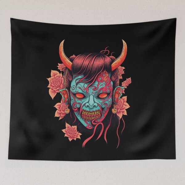 Item preview, Hannya Mask - Zombie - Female designed and sold by Odd World.