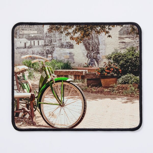 Item preview, Spring Day Downtown Chippewa Falls Wisconsin designed and sold by Bettie-Scott.