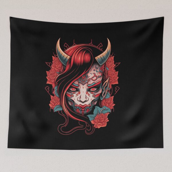 Item preview, Hannya Mask - Zombie - Female designed and sold by Odd World.