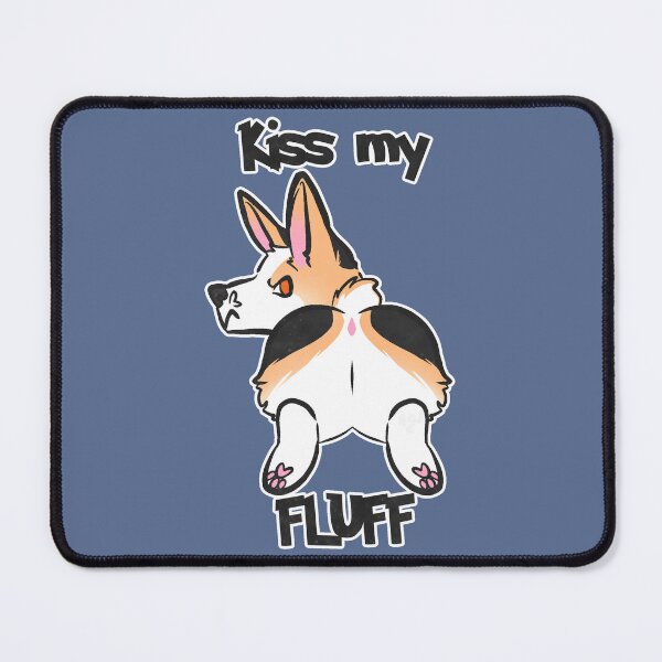Item preview, Kiss My Fluff! (Red headed Tricolor) designed and sold by Sparklepupfaeri.