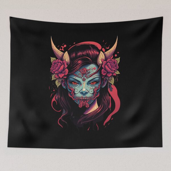 Item preview, Hannya Mask - Zombie - Female designed and sold by Odd World.