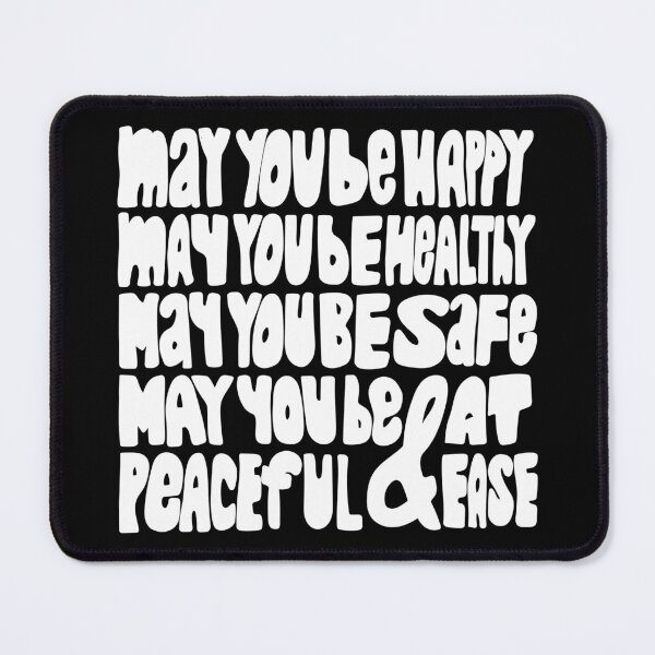 Item preview, Metta - Lovingkindness White Lettering designed and sold by wordznart.