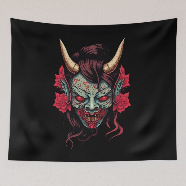Item preview, Hannya Mask - Zombie - Female designed and sold by Odd World.